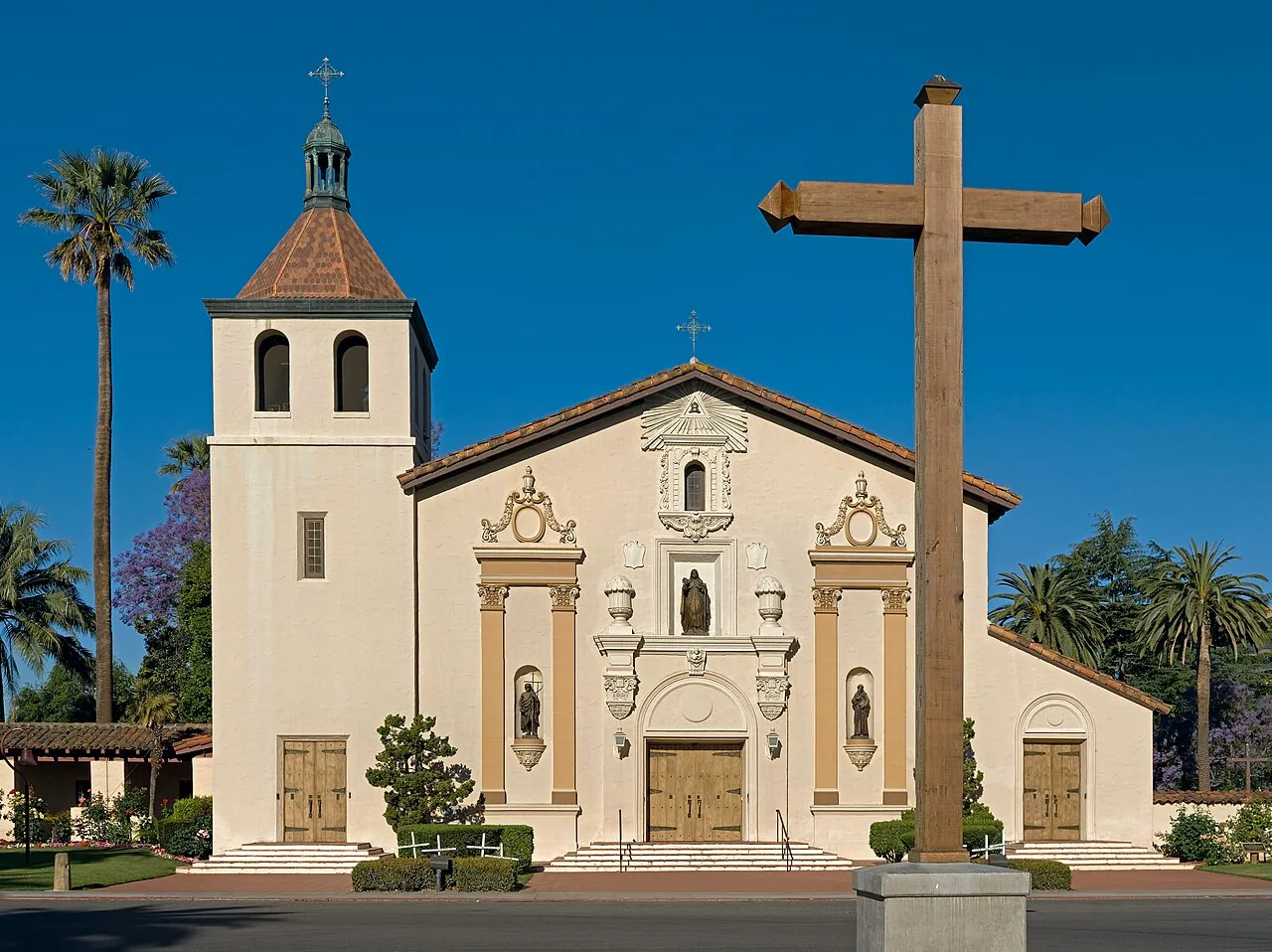 Mission Santa Clara bell tower