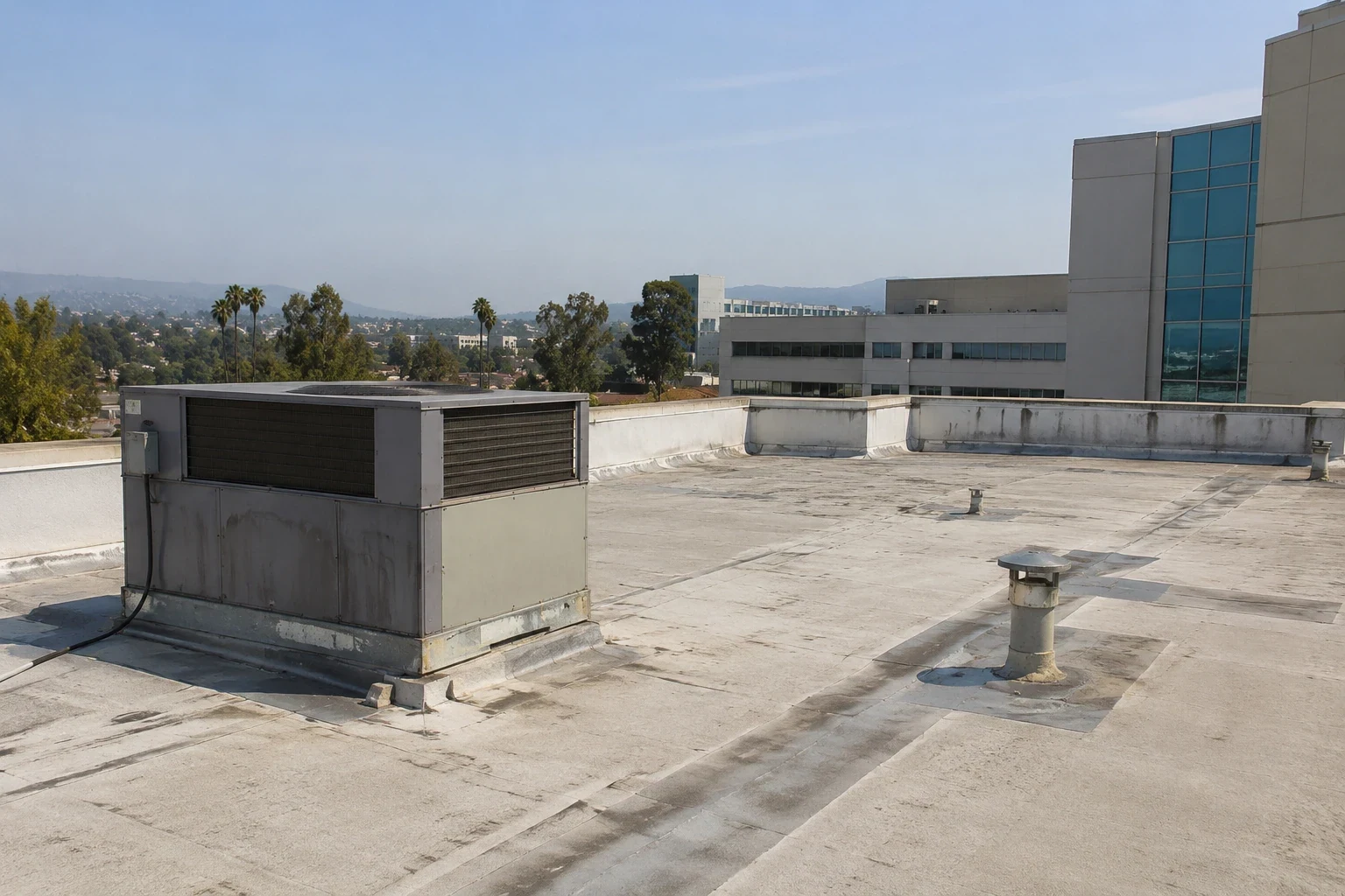 Hospital Roofing in Santa Clara, CA