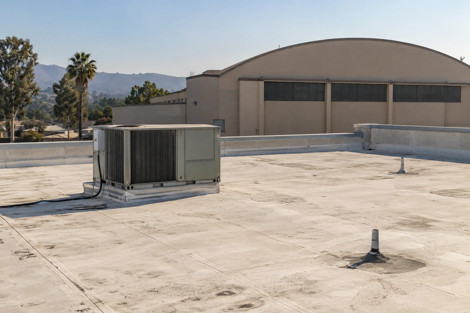 National Guard Facility Roofing in Santa Clara, CA